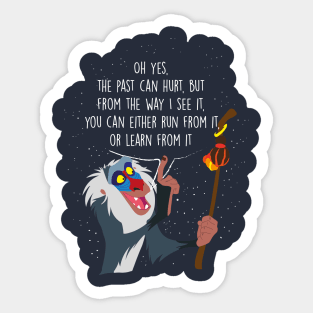 Rafiki's Lesson Sticker